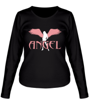 Женская футболка длинный рукав Angel фото