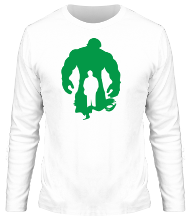 Мужская футболка длинный рукав Incredible Hulk