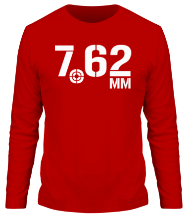 Мужская футболка длинный рукав 7.62 мм
