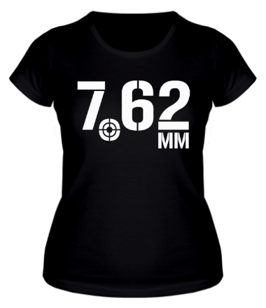 Женская футболка 7.62 мм
