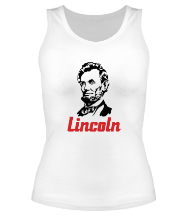 Женская майка борцовка Abraham Lincoln