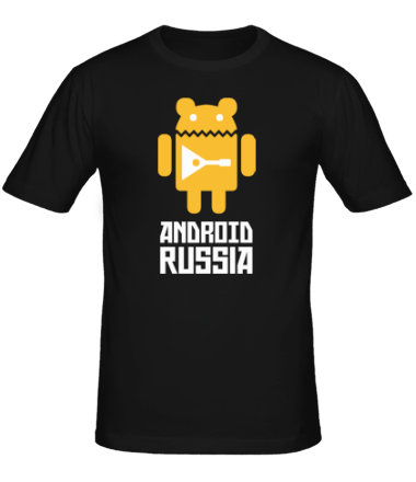 Мужская футболка Android Russia