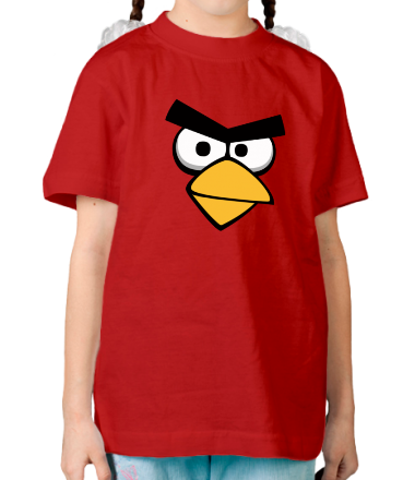 Детская футболка Angry Birds Red Face