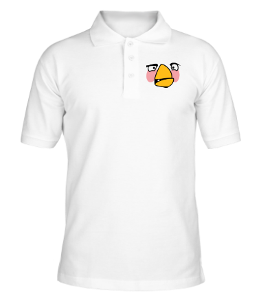 Мужская футболка поло Angry Birds Matilda Face