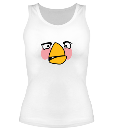 Женская майка борцовка Angry Birds Matilda Face