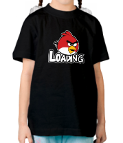 Детская футболка Angry Birds Loading