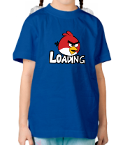 Детская футболка Angry Birds Loading фото