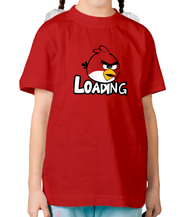 Детская футболка Angry Birds Loading