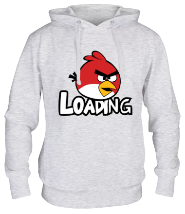 Толстовка худи Angry Birds Loading