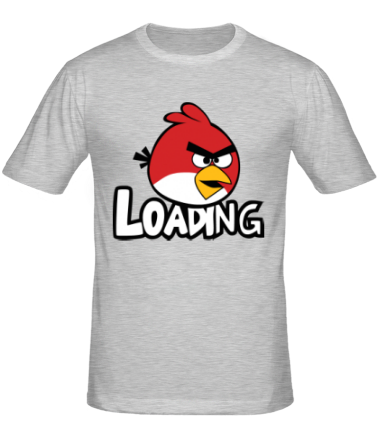 Мужская футболка Angry Birds Loading