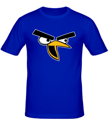 Мужская футболка Angry Birds Chuck Face