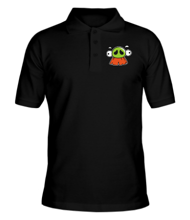 Мужская футболка поло Angry Birds Baron Face