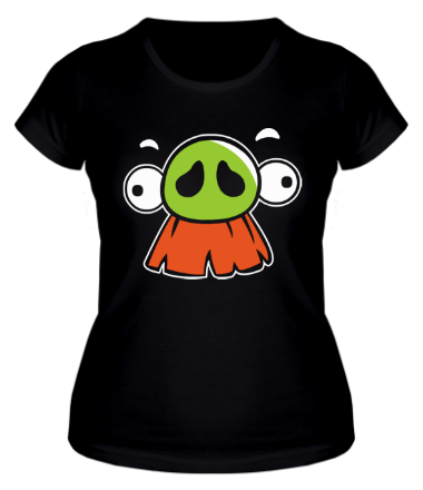 Женская футболка Angry Birds Baron Face