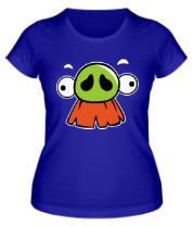 Женская футболка Angry Birds Baron Face фото