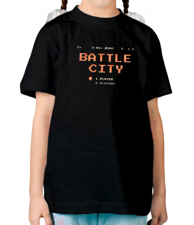 Детская футболка Battle City Tanks