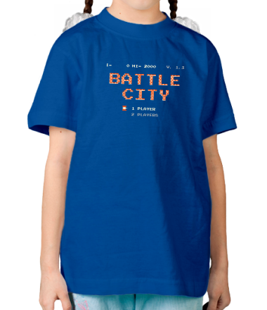 Детская футболка Battle City Tanks