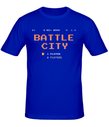 Мужская футболка Battle City Tanks