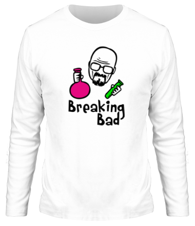 Мужская футболка длинный рукав Breaking Bad Chemical