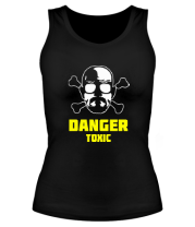 Женская майка борцовка Danger Toxic фото