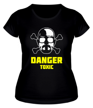 Женская футболка Danger Toxic