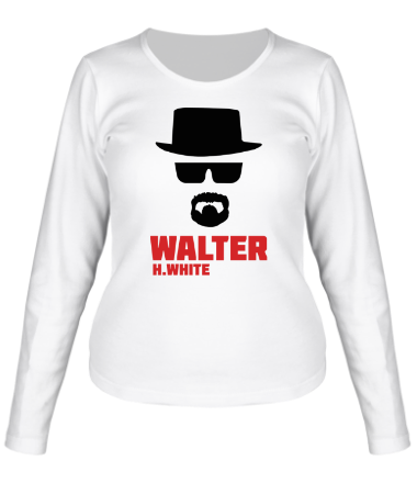 Женская футболка длинный рукав Walter H.White