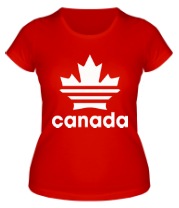 Женская футболка Canada фото