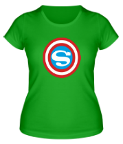Женская футболка Captain Superman фото