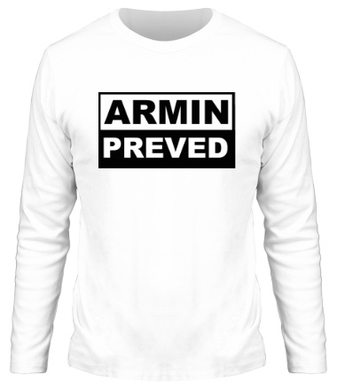 Мужская футболка длинный рукав Armin Preved