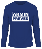 Мужская футболка длинный рукав Armin Preved фото