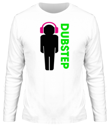 Мужская футболка длинный рукав DubStep Peoples