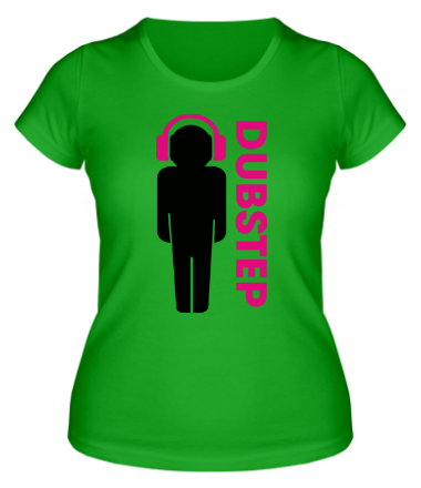 Женская футболка DubStep Peoples