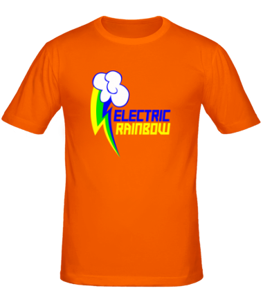 Мужская футболка Electric Rainbow