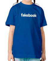 Детская футболка FakeBook фото