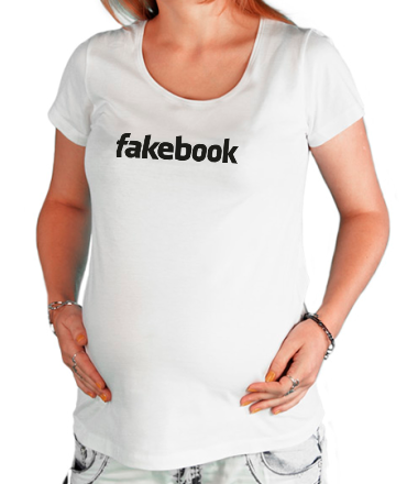 Футболка для беременных FakeBook