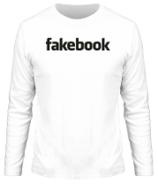 Мужская футболка длинный рукав FakeBook фото