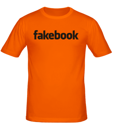 Мужская футболка FakeBook