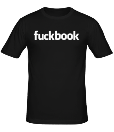 Мужская футболка FuckBook