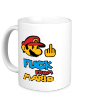 Кружка Fuck from Mario фото