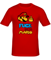 Мужская футболка Fuck from Mario фото