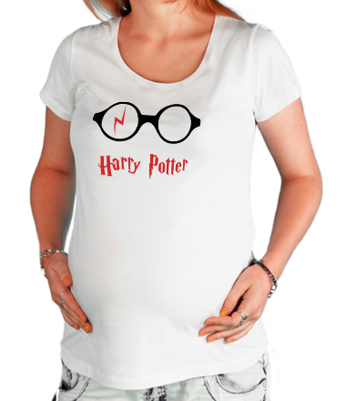 Футболка для беременных Harry Potter
