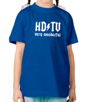 Детская футболка HD TV - Very Wonderful фото