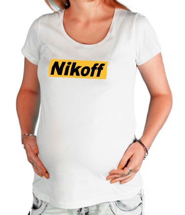 Футболка для беременных Nikoff