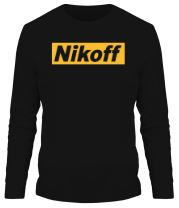 Мужская футболка длинный рукав Nikoff фото