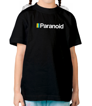 Детская футболка Paranoid