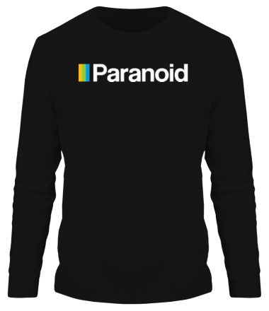 Мужская футболка длинный рукав Paranoid