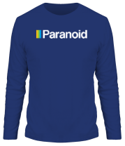 Мужская футболка длинный рукав Paranoid фото