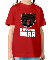 Детская футболка Russian Bear фото