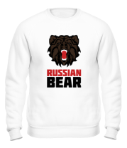 Толстовка без капюшона Russian Bear фото