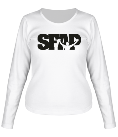 Женская футболка длинный рукав SFAP