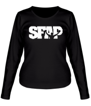 Женская футболка длинный рукав SFAP фото